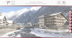 Desktop Screenshot of parkhotel-soelden.at